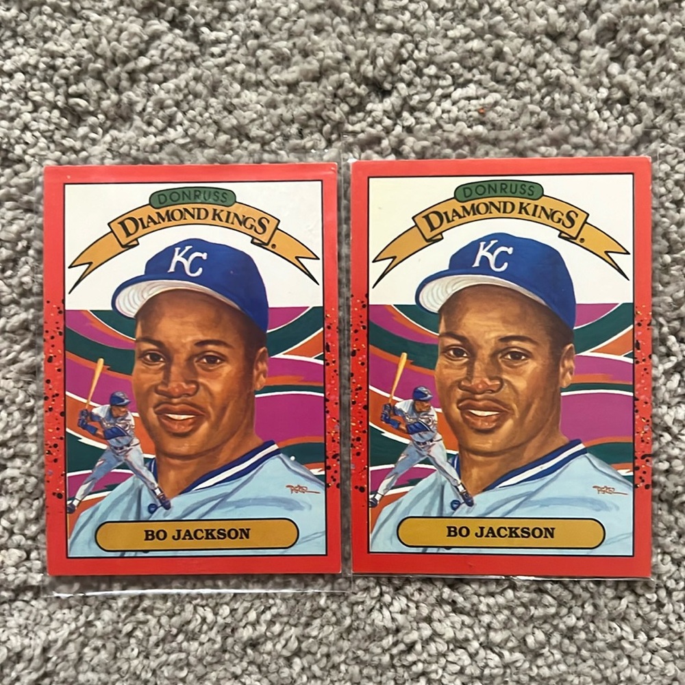 Bo Jackson #1 baseball card